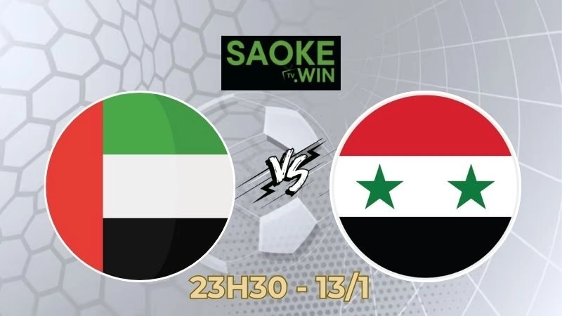 Soi Kèo U23 UAE vs U23 Syria – U23 Châu Á 2026